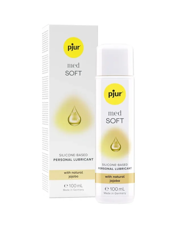 100ml pjur med Soft Glide Gleitgel – sanft zur Haut, pflegt mit Jojobaöl