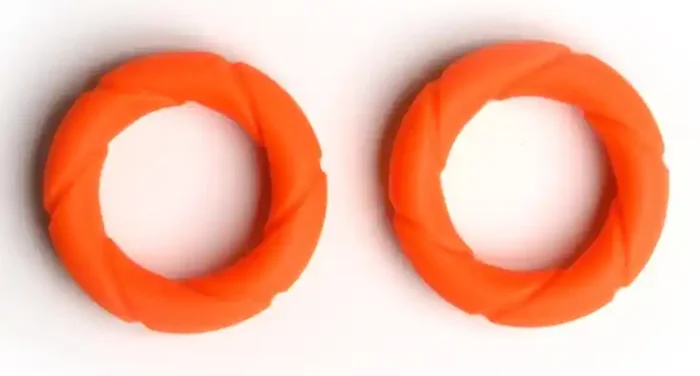 2er-Set Cockrings Ready Rings Orange