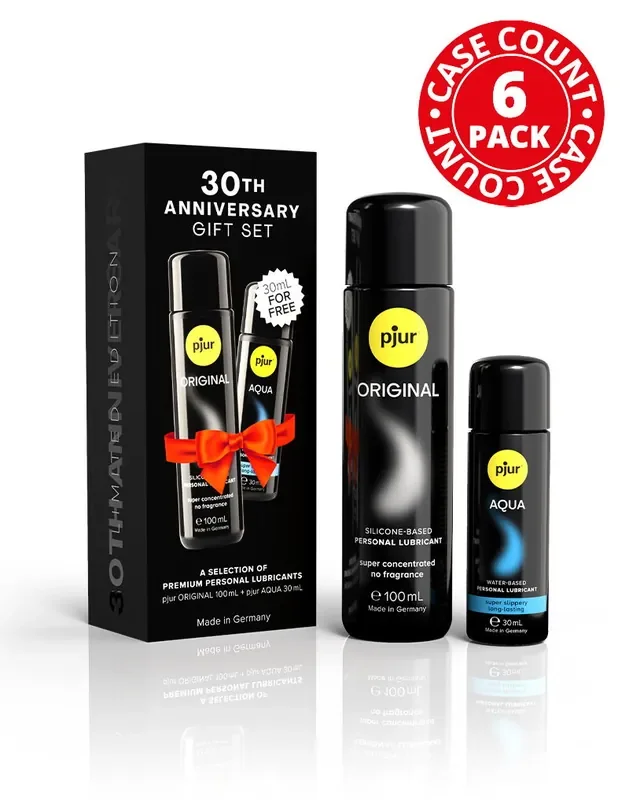 30 Jahre Jubiläums-Geschenkset – 6 x Original 100 ml / Aqua 30 ml
