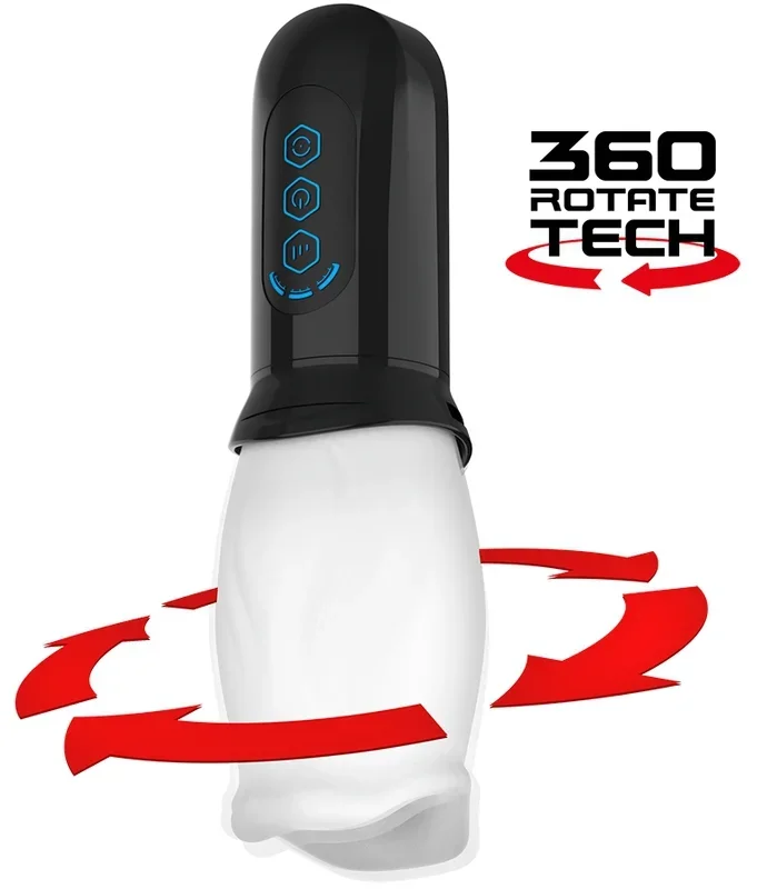 360° rotierender Masturbator Spinjob 3 Geschwindigkeiten