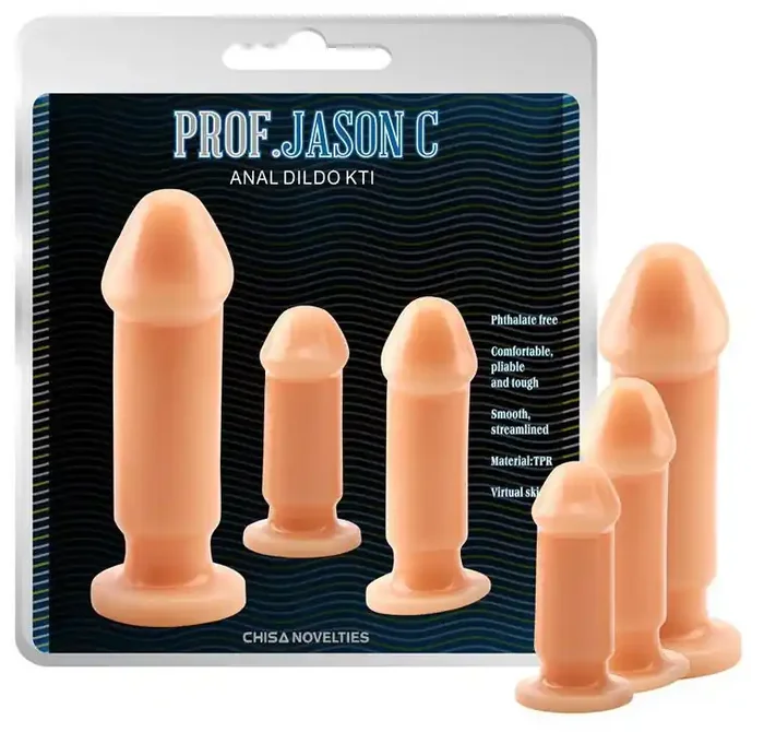 3er-Set Penis-Plugs