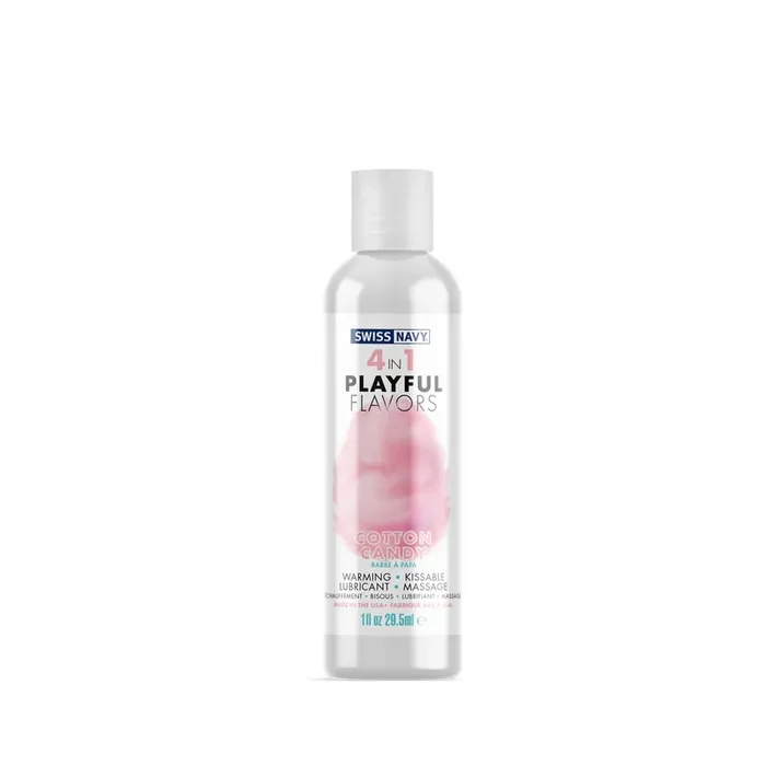 4 in 1 Lubricant with Cotton Candy Flavor – 1 fl oz / 30 ml