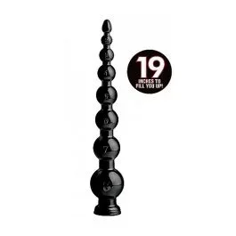 Abgestufte Perlen Anal Snake Anaaldildo – 19 Zoll