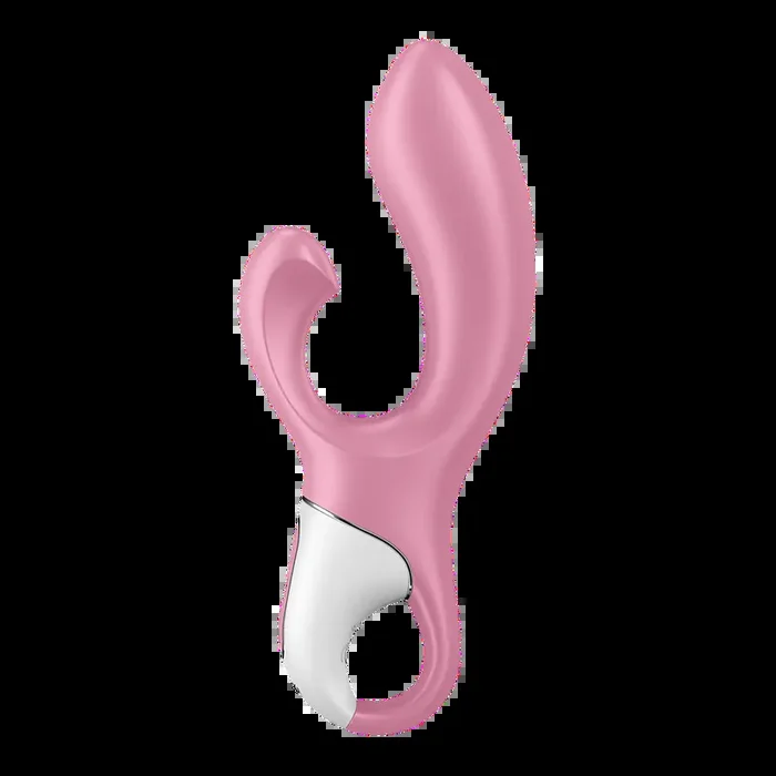 Air Pump Bunny 2 – Inflatable Rabbit Vibrator – Light Red