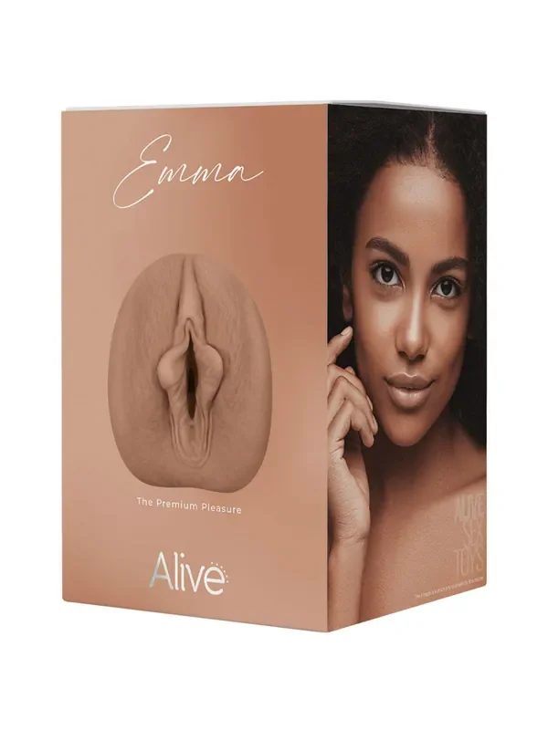 Alive Emma Super Masturbator, hautfarben dunkel