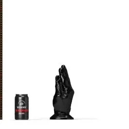 All Black Steroid Fisting Dildo Good Game – 25 cm
