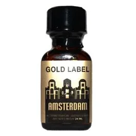 Amsterdam Gold Label Poppers – 24 ml