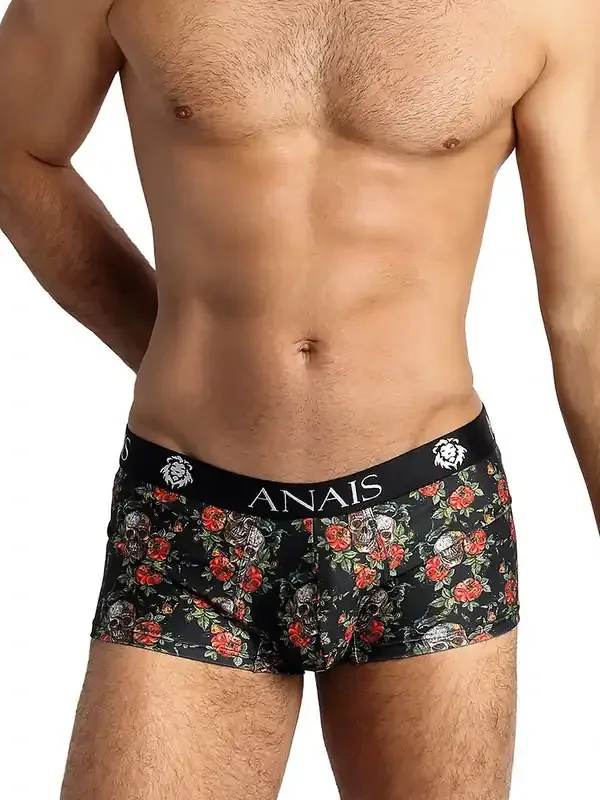 Anais for Men Power Boxerpant, schwarz/bunt