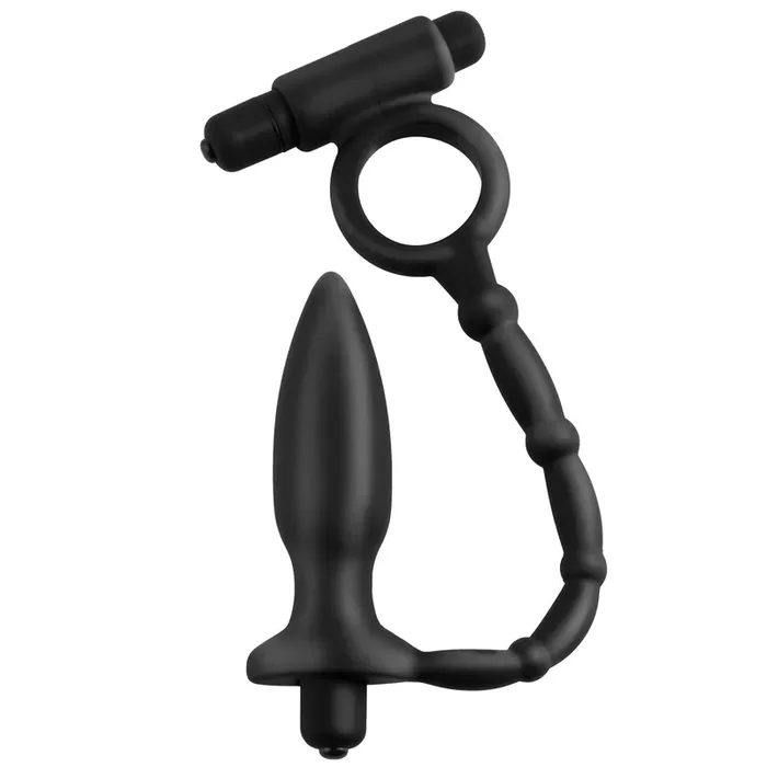 Anal Fantasy Ass-Kicker Analplug mit Penisring