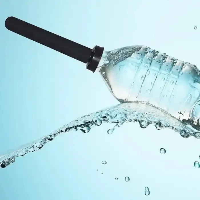 Analbirne auf Flasche