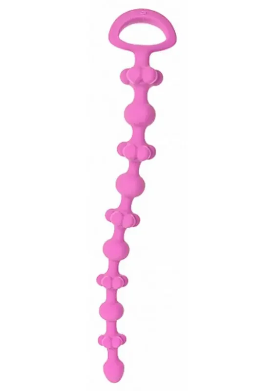 Anale Blumenkette in Pink