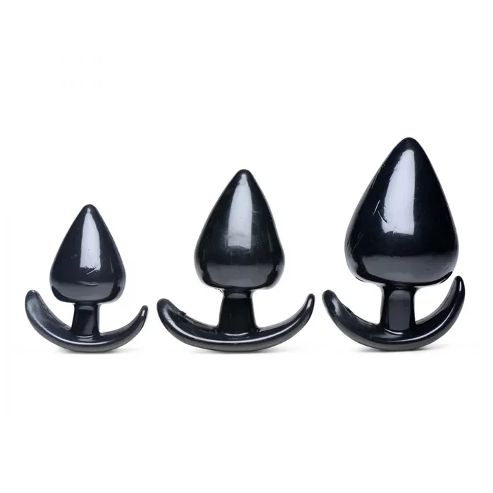 Analplug Set ‚Dreifach Pik‘