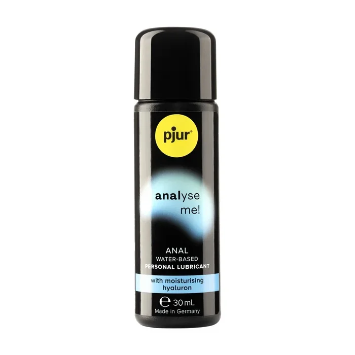 Analyze Me! – Waterbased Lubricant and Massage Gel with Hyaluronic Acid – 1 fl oz / 30 ml