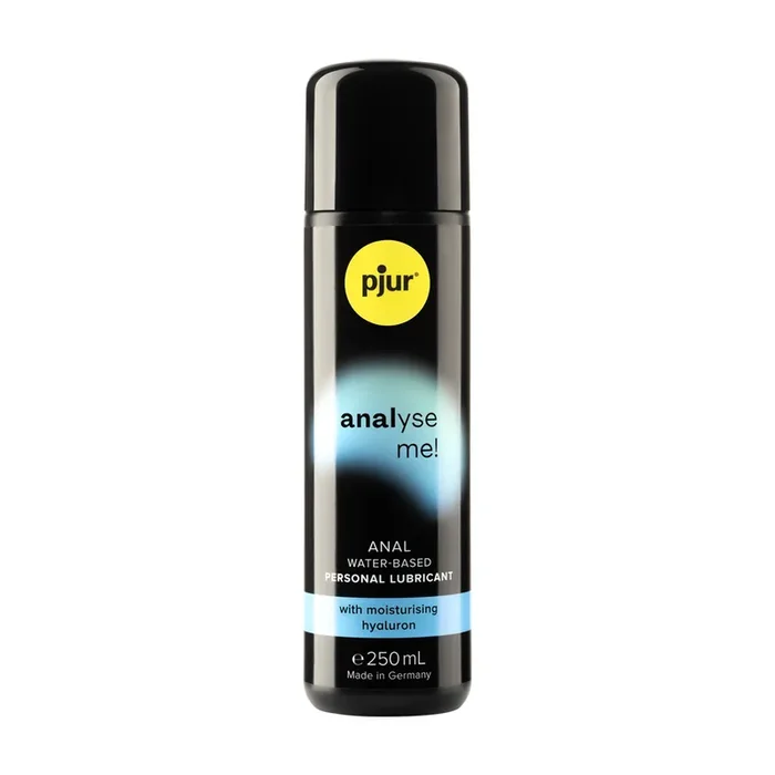 Analyze Me! – Waterbased Lubricant and Massage Gel with Hyaluronic Acid – 8 fl oz / 250 ml