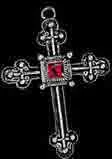 Anhänger – Gothic Host Cross