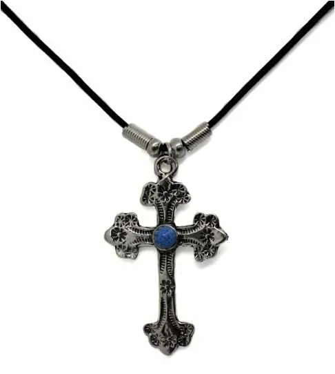 Anhänger – Kreuz mit Stein