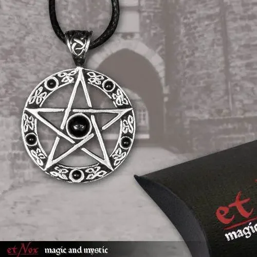 Anhänger ‘Black Pentagramm‘
