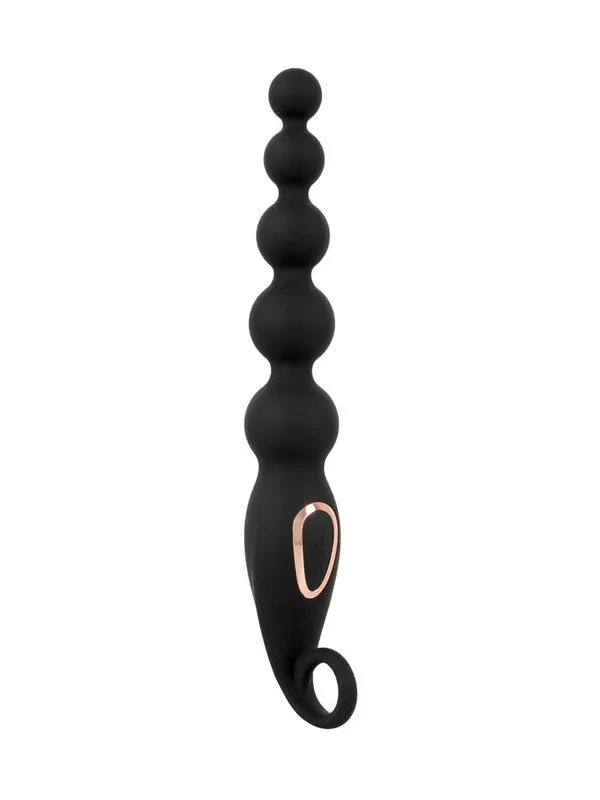 ANOS Anal Beads Vibro-Analkette, schwarz