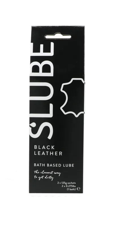 Anrühr-Gleitgel Slube Black Leather