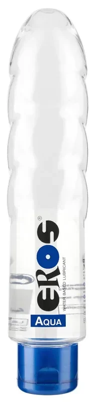 Aqua-Gleitmittel mit Dildo-Flasche 175mL