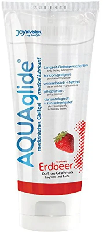 AQUAglide Erdbeer-Gleitmittel – 100 ml