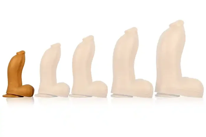 Ashika S Silikondildo 14 x 5.5cm
