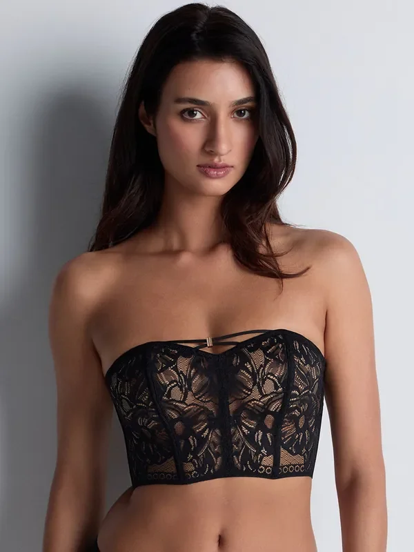 Aubade Love Soul Bustier, schwarz