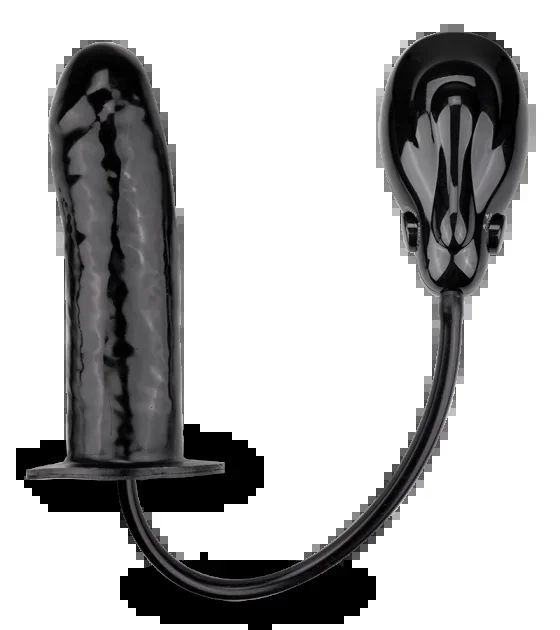 Aufblasbarer Dildo-Vibrator mit automatischer Pumpe