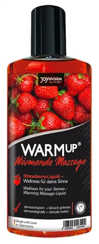 Aufwärmendes Massageöl – Erdbeere