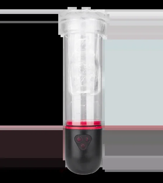 Automatische Potenzpumpe mit Vibration und Vagina Air 2