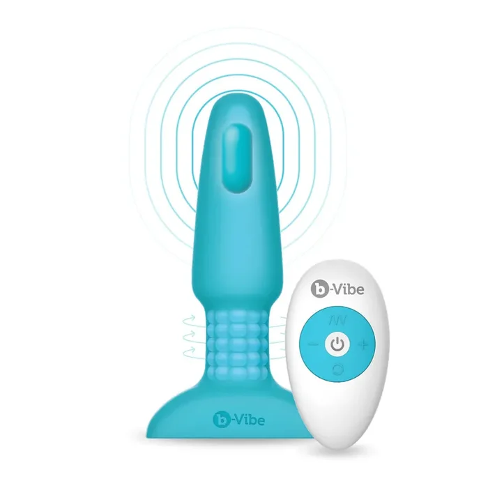 B-Vibe – Rimming Remote Control Plug 2 Teal