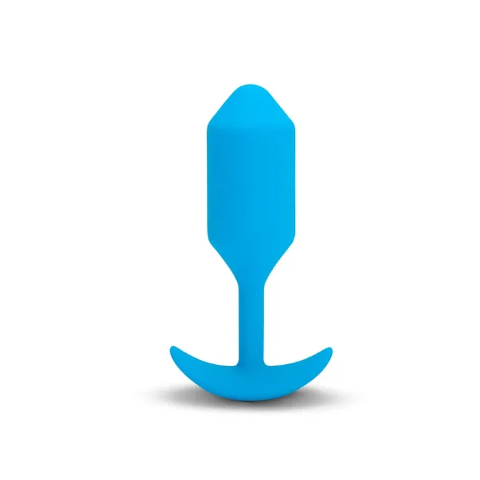 B-Vibe – Vibrating Snug Plug 3 (L) Blue