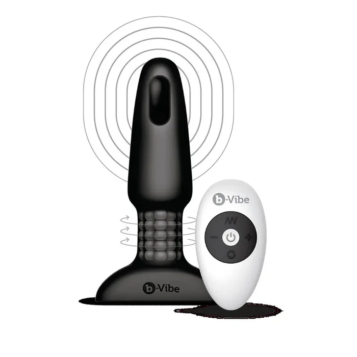 b-vibe – Vibro-Anaplug mit Rotation