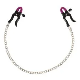 Bad Kitty Silikon-Tepelklemmen Mit Kette