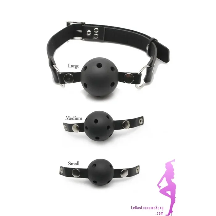 Ball-Gag Set – Ballknebel: 3 Größen