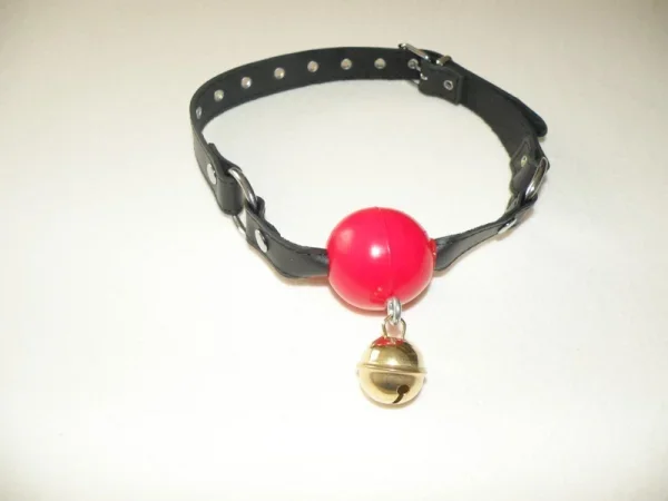 Ballknebel mit Sklavenglöckchen