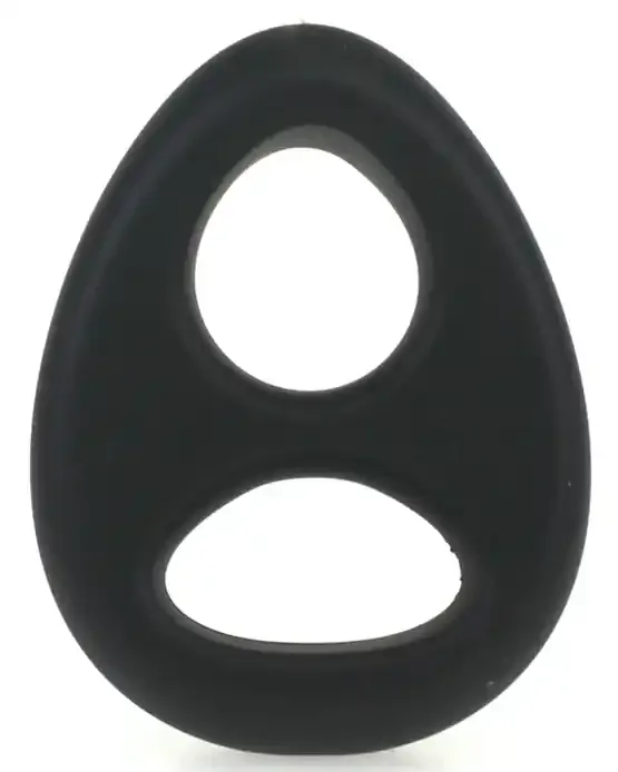 Ballstretcher Silikon-Lochschwanz Schwarz