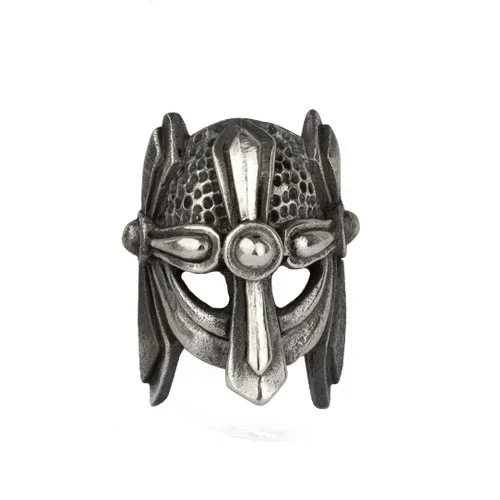 Bart- oder Haarperle ‚Wikinger Helm‘ 925 Silber