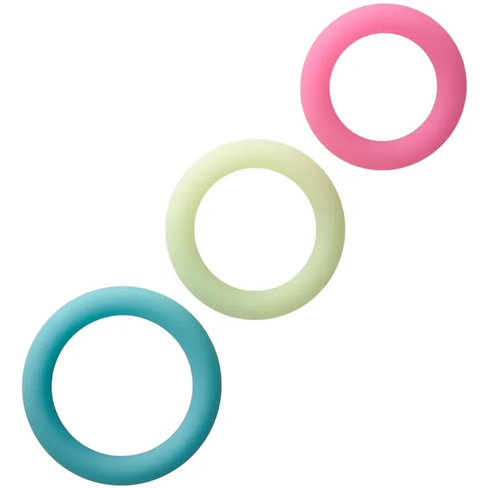 Baseks Glow in the Dark Penisring-Set