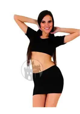 Bauchfreies Stretchtop