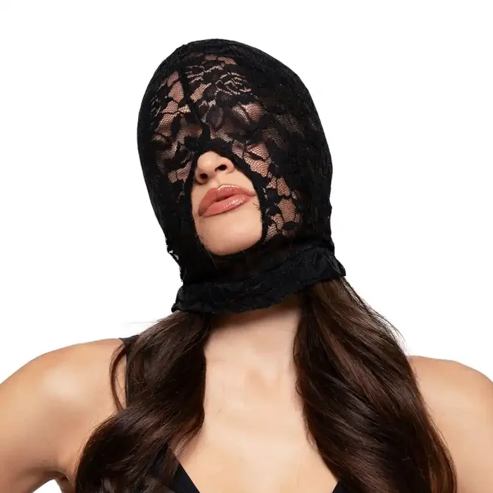 Bedroom Fantasies – Spitzen BDSM Maske – Schwarz