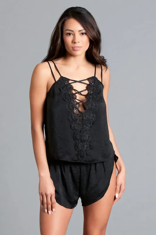 Bianca 2-teiliges Set – Schwarz