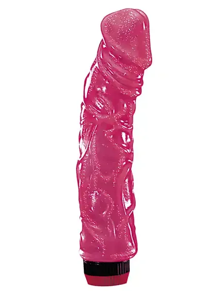 Big Jelly Vibrator, pink