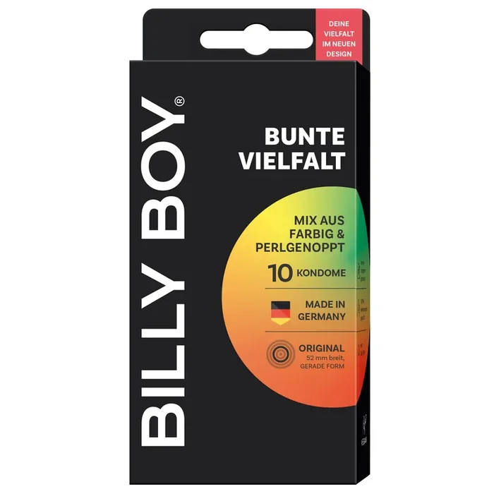 Billy Boy – Bunte Vielfalt Kondome – 10 st.
