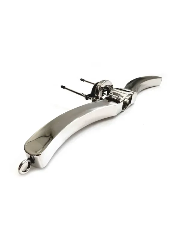 Black Label Stainless Steel The Humbler Edelstahl-Hodenpranger-/stretcher