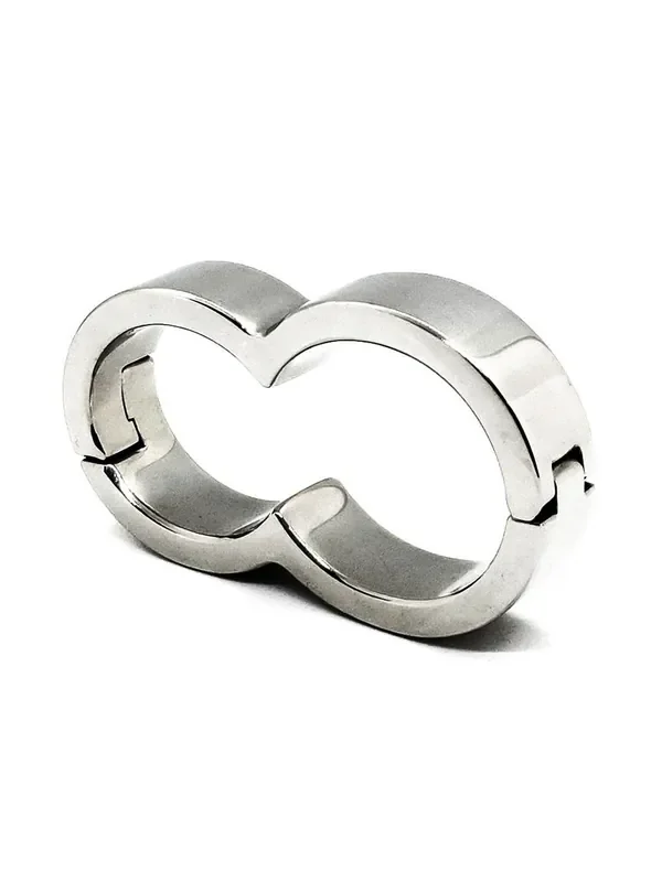 Black Label Super 8 Cockring Edelstahl-Penis-/Hodenring