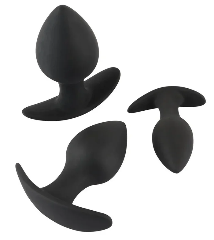 Black Velvets -3-teiliges Anal-Trainer-Set