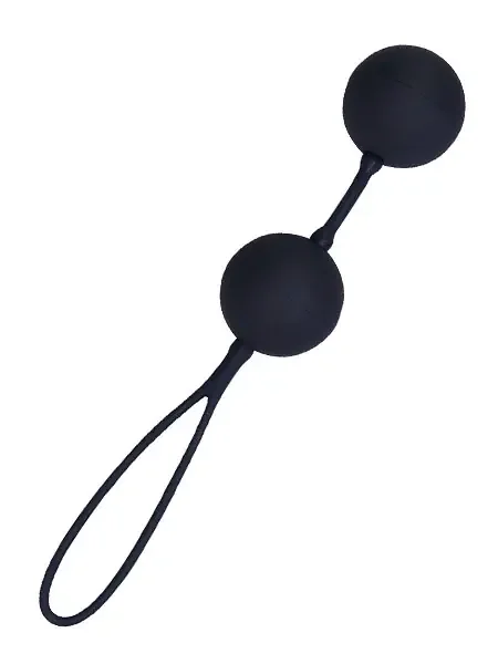 Black Velvets Balls Liebeskugeln, schwarz