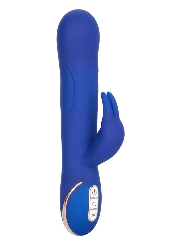 Blauer Rabbit Rotierende Perlen