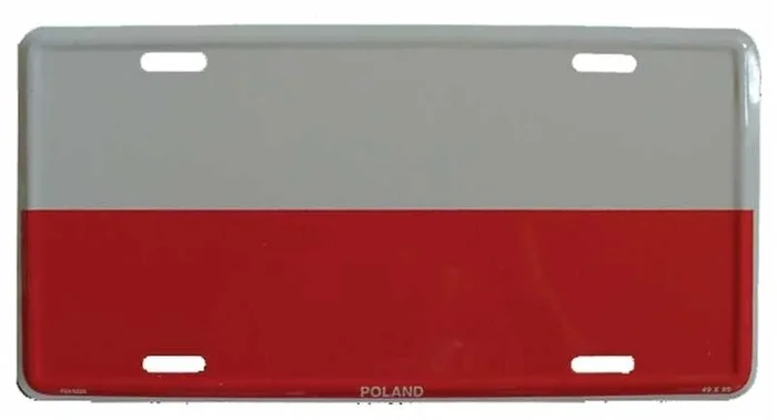 Blechschild Polen